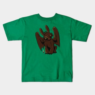 Chocolate Toothless Kids T-Shirt